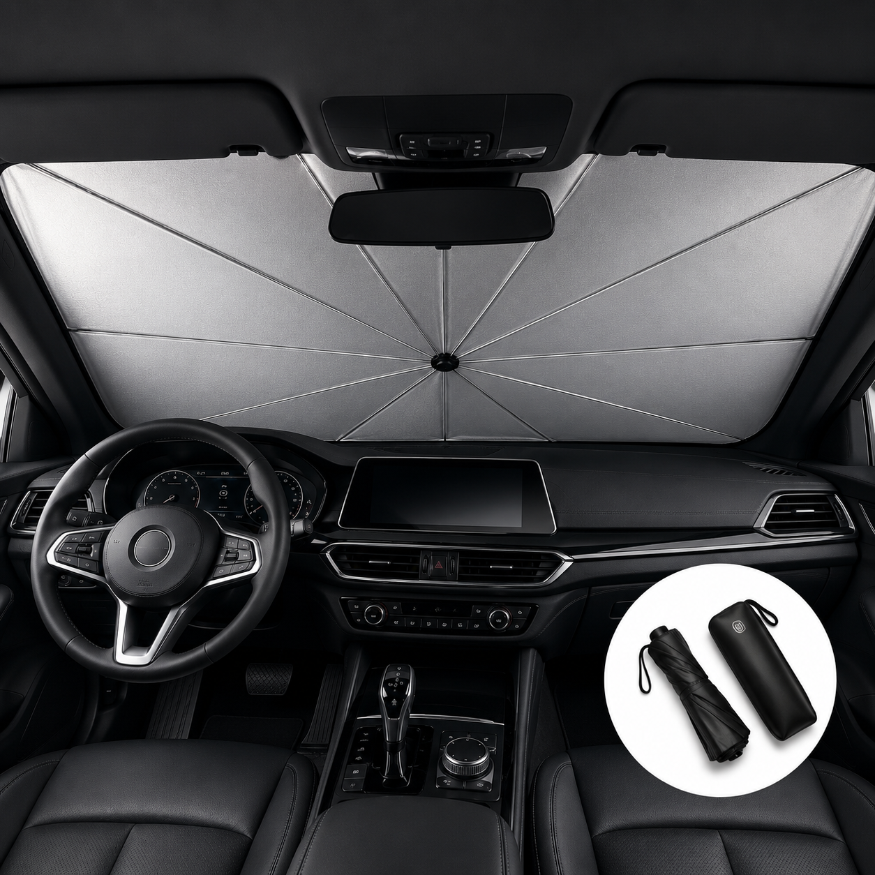 OMBRÉA™ | Pare-Soleil Voiture Premium Pliable